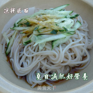 凉拌莜面的做法