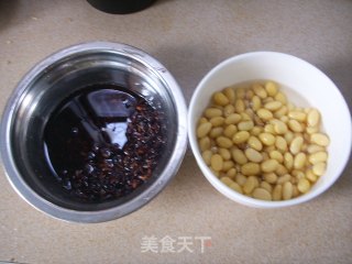 紫米豆浆的做法步骤：2