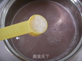 紫米豆浆的做法步骤：2
