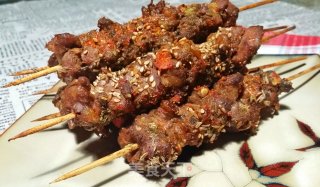 孜然香辣羊肉串的做法