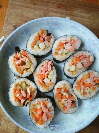 寿司紫菜包饭的做法