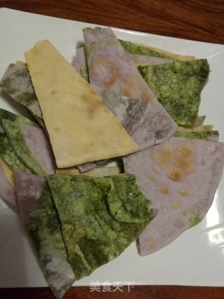 彩色饼的做法