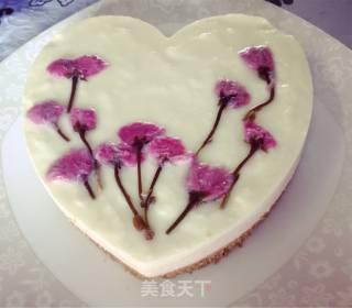 樱花芝士蛋糕的做法