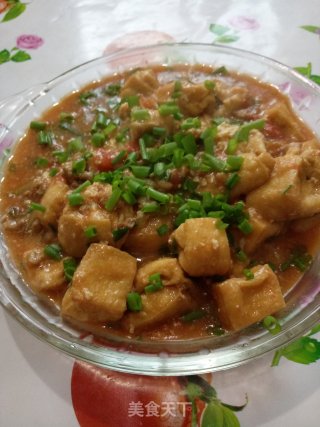 西红柿酸溜溜豆腐泡的做法