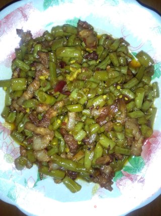 泡豇豆炒肉丝的做法