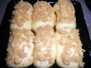圣诞点心------豆沙肉松面包的做法步骤：4