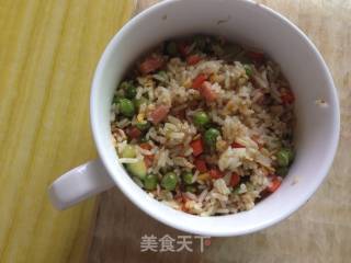 什锦炒饭的做法