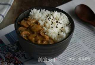 蘑菇饭的做法