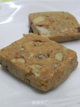 红糖核桃饼干的做法
