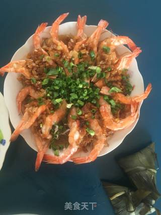 蒜蓉粉丝虾的做法