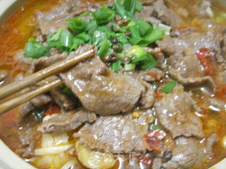 水煮牛肉的做法步骤：3
