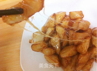 黄金拔丝山药的做法