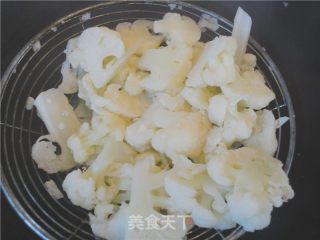 番茄酱炒年糕的做法步骤：2