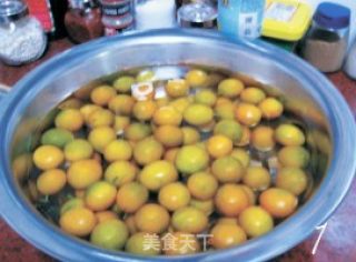 蜜饯金桔的做法步骤：3