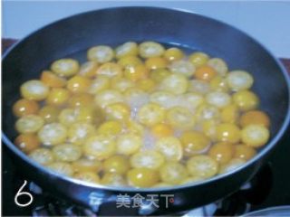 蜜饯金桔的做法步骤：3