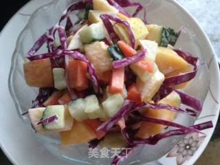 彩虹沙拉的做法