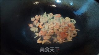 虾米炒双素的做法步骤：2