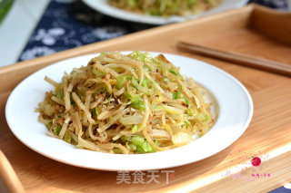 素炒饼的做法