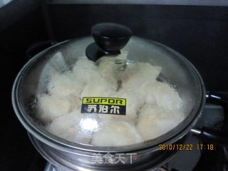 和以往不同的冬至饺子--菜饺子（蒸）的做法步骤：2