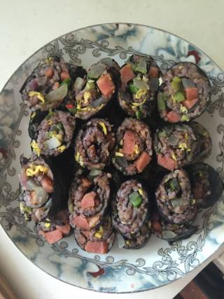 紫菜卷饭的做法