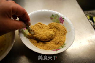 香酥炸虾的做法步骤：2