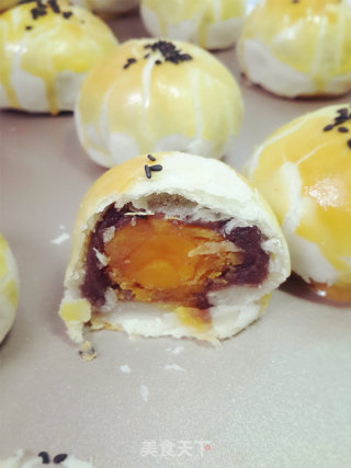 蛋黄酥的做法