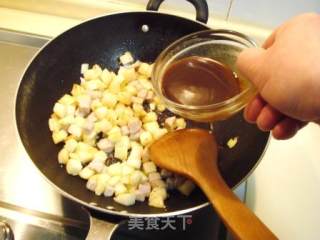 私家京味儿小炒“酱爆三丁”的做法步骤：2