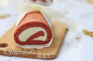 红丝绒蛋糕卷的做法