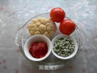 番茄菜花的做法步骤：3