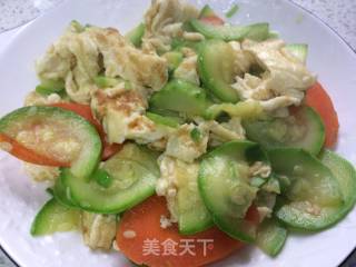 西葫芦炒蛋的做法