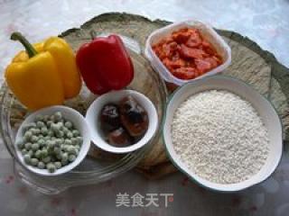 蜜汁梅肉荷叶饭的做法步骤：5