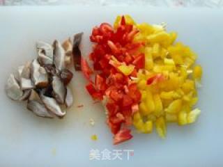 蜜汁梅肉荷叶饭的做法步骤：5