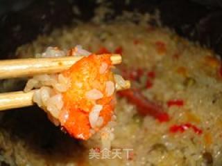 蜜汁梅肉荷叶饭的做法步骤：5