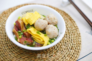 鱼肉丸三鲜的做法