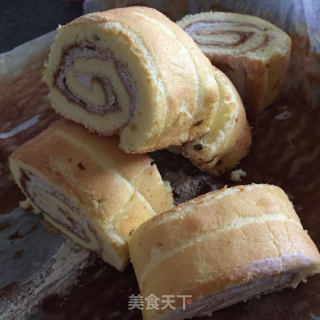 百香果蛋糕卷