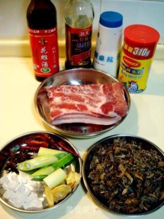 家常菜“梅干菜烧肉”的做法步骤：3
