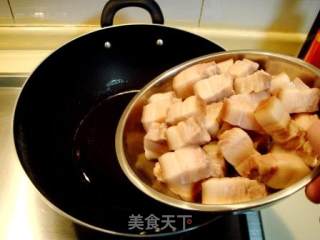 家常菜“梅干菜烧肉”的做法步骤：3