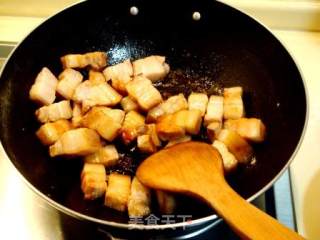 家常菜“梅干菜烧肉”的做法步骤：3