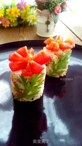 花样寿司的做法