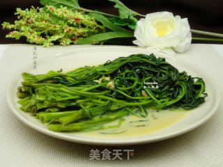 腐乳炒通菜的做法