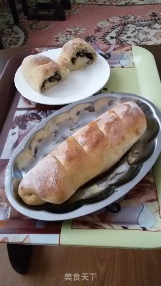 黑豆面包的做法