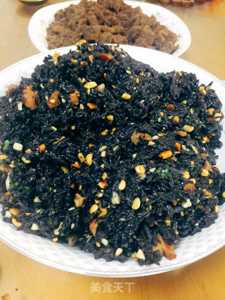 黑米饭的做法