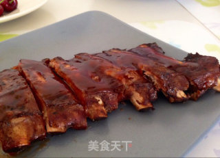 酱香烤猪排的做法