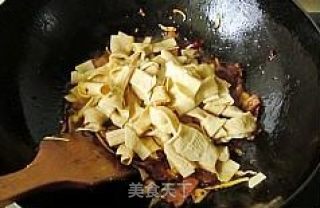 铁板培根腐皮结的做法步骤：3