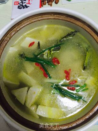 家常菜-昂刺鱼豆腐汤的做法