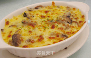 芝士焗蘑菇的做法