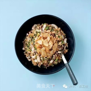 八爪鱼炒饭的做法