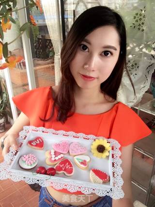 美女厨娘晓晓，作品“爱的小饼干”的做法