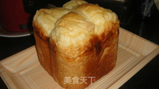 面包机奶香吐司的做法