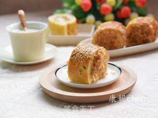 肉松面包卷的做法
